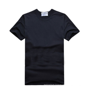 Wholesale Bulk Unisex Plain Black No Brand T Shirt